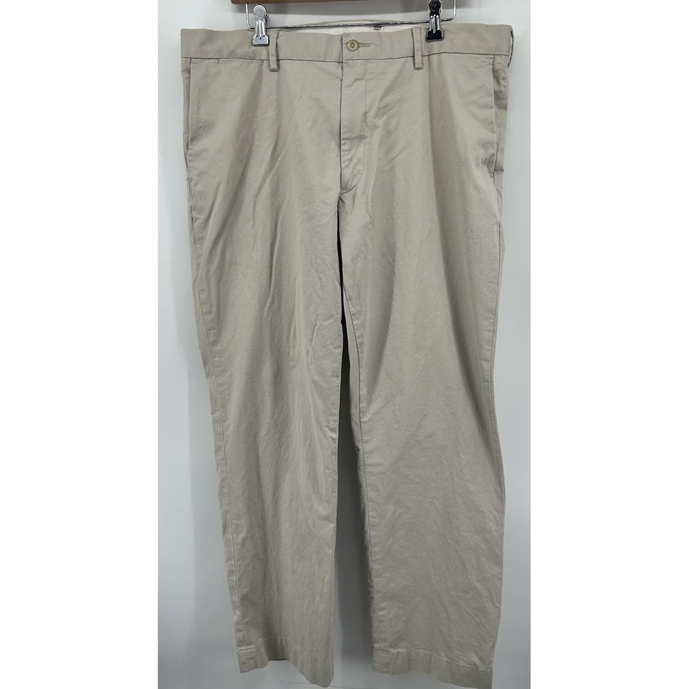 Polo Ralph Lauren Stretch Classic For Flat Front Pants Tan Men's 38x32